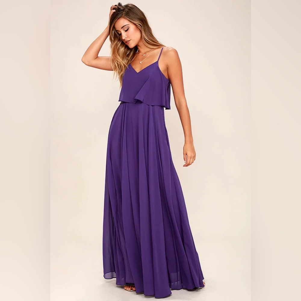 Love Runs High Purple Maxi Dress - Lulu’s
